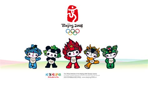 Fuwa - The Official Mascots of the Beijing 2008 Olympic Games - Csymbol.com