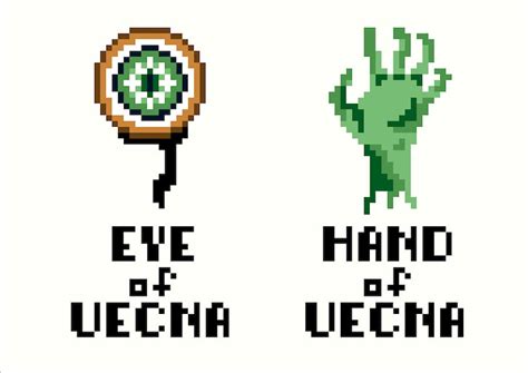 Hand of Vecna Eye of Vecna Cross Stitch D&D RPG Embroidery | Etsy