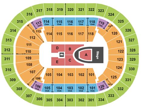 Enterprise Center Seating Chart With Seat Numbers - Center Seating Chart