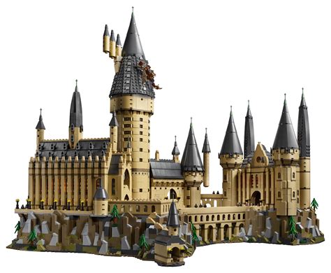 LEGO Reveals Gigantic Microscale Hogwarts Castle - FBTB