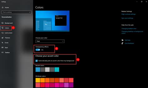 How to change taskbar color in windows 10 - polaforest