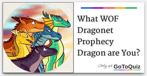 What WOF Dragonet Prophecy Dragon are You?