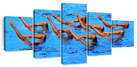 Synchronized Swimming Team Wall Art | Photography