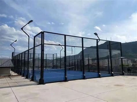 Padel Court Padel Tennis Court Padel Court with Removable Roof - China ...