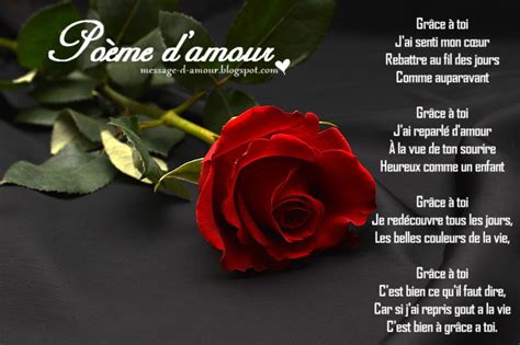 poeme d'amour pour lui