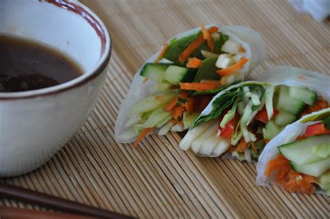 Veggie Rice Paper Wraps - Veggiecurean