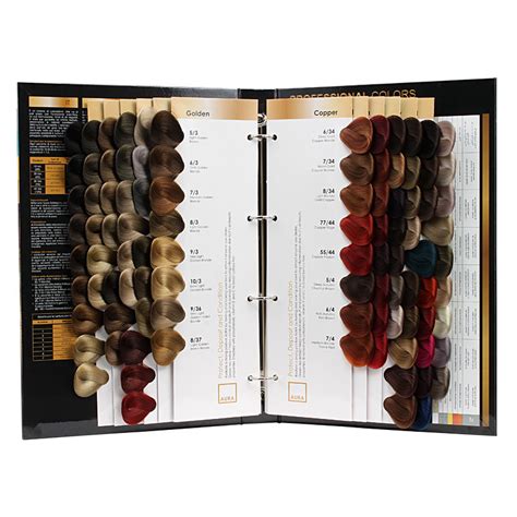 AURA Colour Chart – Hair & Beauty Warehouse