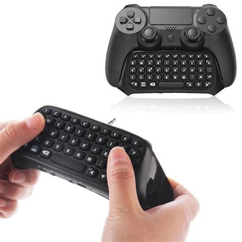 Bluetooth Wireless Keyboard Chatpad Controller Gamepad Keyboard for Playstation 4 - Walmart.com