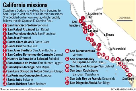 List Of Spanish Missions In California - Wikipedia - California ...