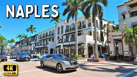 Naples Florida - 5th Ave Walking Tour - YouTube