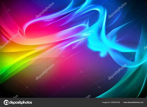 Abstract Background Neon Light Motion Effects Stock Photo by ...