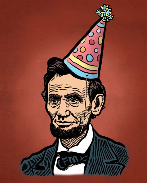 abraham lincoln birthday card - Clip Art Library