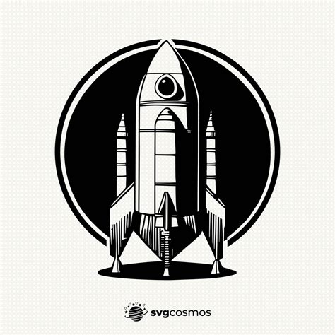 Space Rocket svg, Space Rocket png, Rocket clipart, Rocket svg, Rocket – svgcosmos