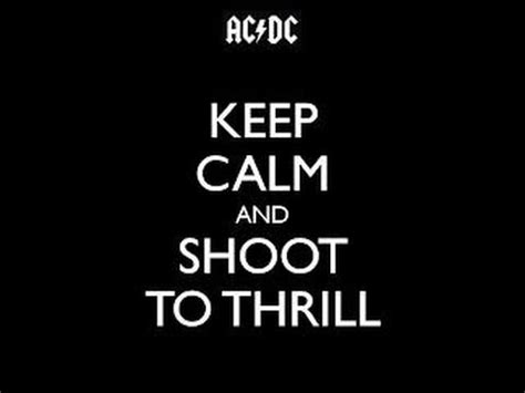 AC/DC Shoot to Thrill Lyrics Video - YouTube