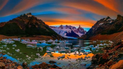 Patagonia Sunset - Most Beautiful Picture