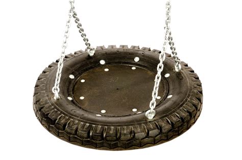 Car tire swing seat "Half" - E. Beckmann EN