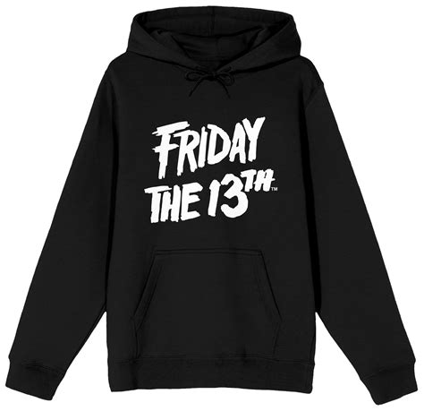 Black Hoodie Friday The 13th 3D Logo For Men-3XL - Walmart.com