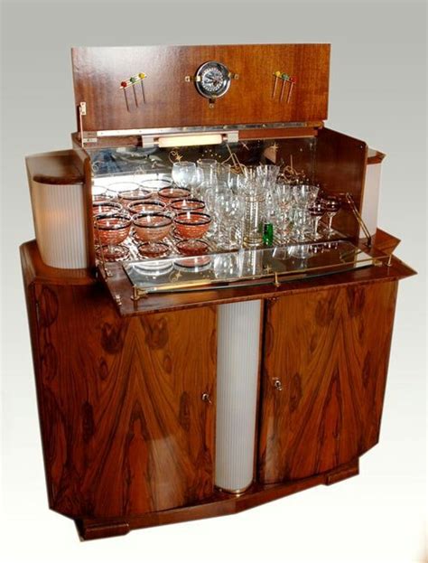 Drinks cabinet | Art deco bar cabinet, Art deco bar, Wooden bar cabinet