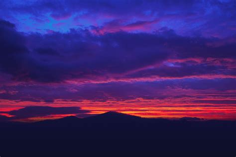 Wallpaper Mountains, Sunset, Sky, Clouds HD: Widescreen: alta ...