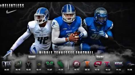 MTSU Football 2015 Hype Video - YouTube