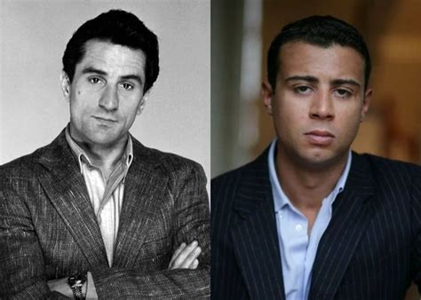 ROBERT DE NIRO AND RAPHAEL DE NIRO AT AGE 30 | Famous celebrities, Celebrities, Robert de niro