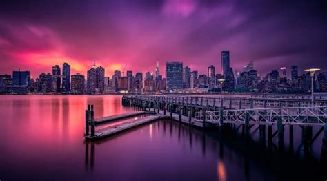 2460x1080 New York Nightscape 2460x1080 Resolution Wallpaper, HD City 4K Wallpapers, Images ...