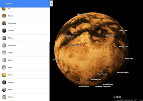 Google Maps offers 3D globes of solar system planets and moons | Space ...