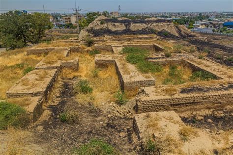 Hegmataneh (Ecbatana) Ruins in Hamadan, Ir Stock Image - Image of ...