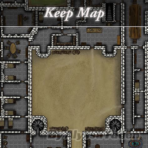 Castle Keep Map | Roll20 Marketplace: Digital goods for online tabletop gaming