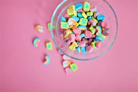 High Angle View of Multi Colored Marshmallows · Free Stock Photo