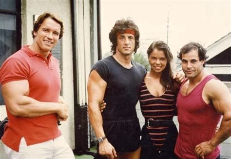 Arnold Schwarzenegger, Sylvester Stallone, Negrita Jayde (Canadian ...