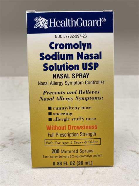 Cromolyn Nasal Spray | Cache Valley's Premier Pharmacy