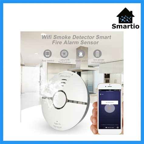 SmartLife Smart Wi-Fi Smoke Detector | Smartio Lebanon