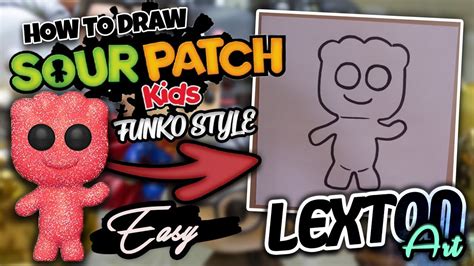 How To Draw SOUR PATCH KIDS - Funko Pop! // LextonArt - YouTube