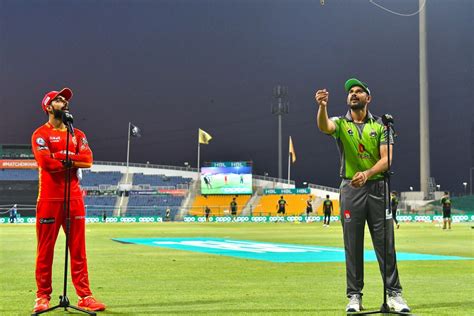 Shadab Khan and Sohail Akhtar at the toss | ESPNcricinfo.com