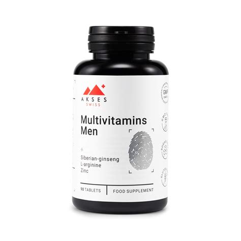 Buy Men's Daily Multivitamin Supplement for Energy Boost & Immune Support I 90 Vegan Tablets I ...