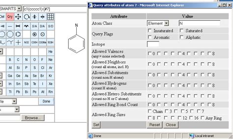 PubChem Sketcher Help