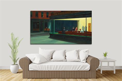 Nighthawks Edward Hopper Contemporary Art | Canvas Prints AU