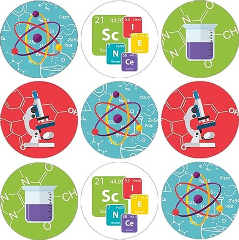 Amazon.com: Science Teacher Reward Stickers for Students - 1,080 ct ...