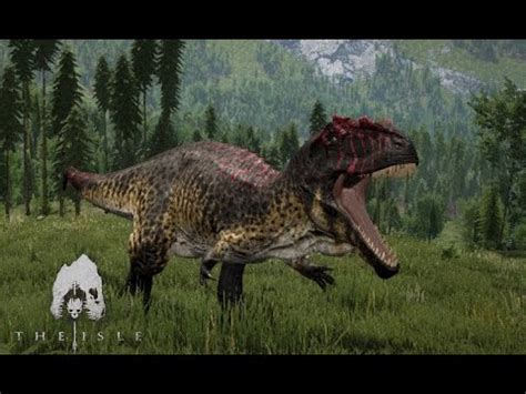 The Isle: Giganotosaurus Gameplay - YouTube