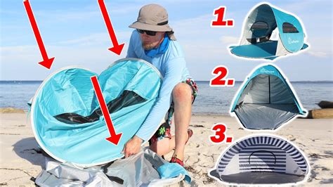 How To Fold A Pop-Up Beach Tent (3 Different Sun Shelter, 57% OFF