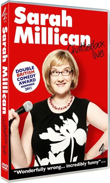 SARAH MILLICAN CHATTERBOX (Live) DVD Stand-Up Comedy British Comedian £0.99 - PicClick UK