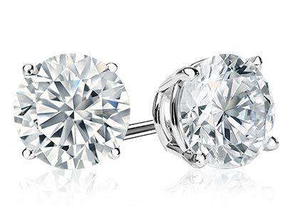 GIA and EGL Certified Round Diamond Stud Earrings from DiamondStuds.com