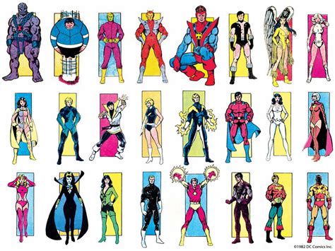 DC Comics of the 1980s: 1982 - The Legion of Super-Heroes by George Perez