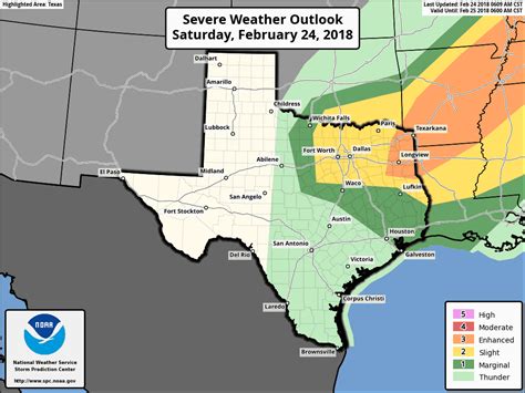 Saturday's Severe Weather Threats Across North Central and Northeast Texas