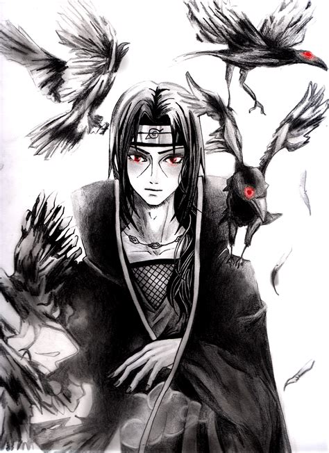 Itachi Crow Wallpapers - Top Free Itachi Crow Backgrounds - WallpaperAccess