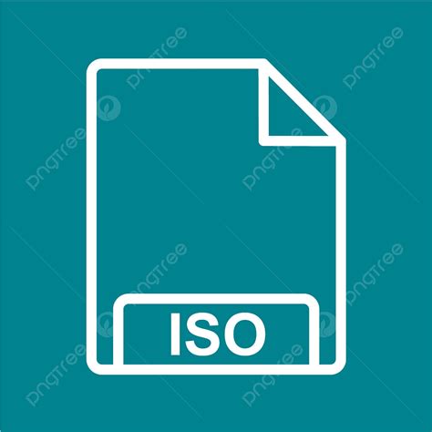 Iso Vector Hd PNG Images, Vector Iso Icon, Iso Icons, File, Format PNG ...