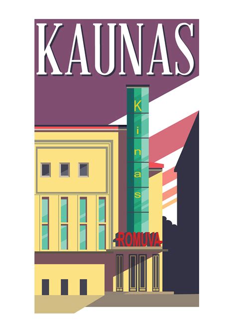 Romuva cinema theater, Kaunas on Behance