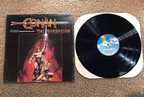 Conan The Barbarian Soundtrack LP (1982, MCA Records) 1st Pressing ...