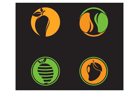 Mango Logo Vector Design Graphic by Redgraphic · Creative Fabrica